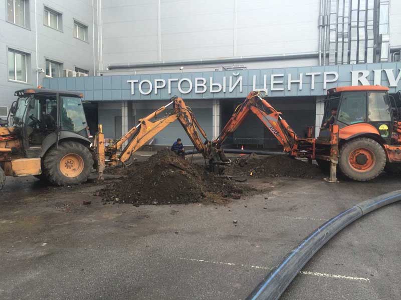 Наша техника в работе