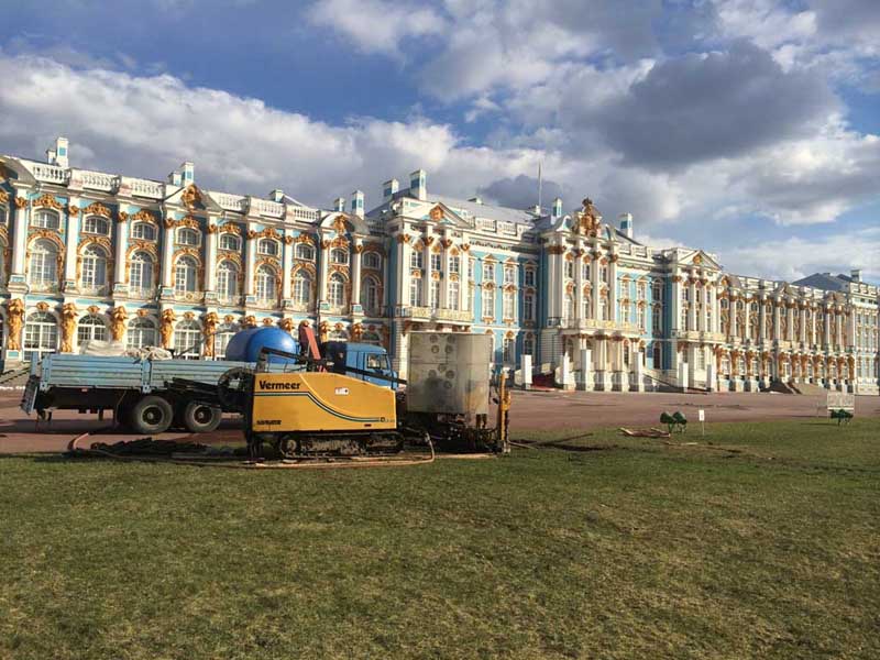 Работы в Екатерининском дворце